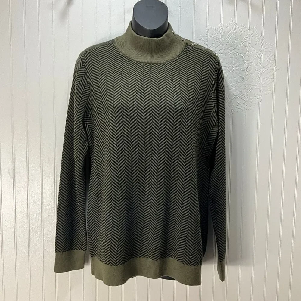 CALVIN KLEIN Herringbone Sweater
